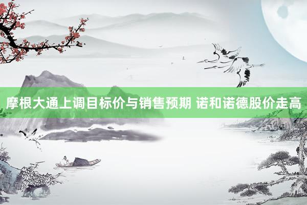 摩根大通上调目标价与销售预期 诺和诺德股价走高